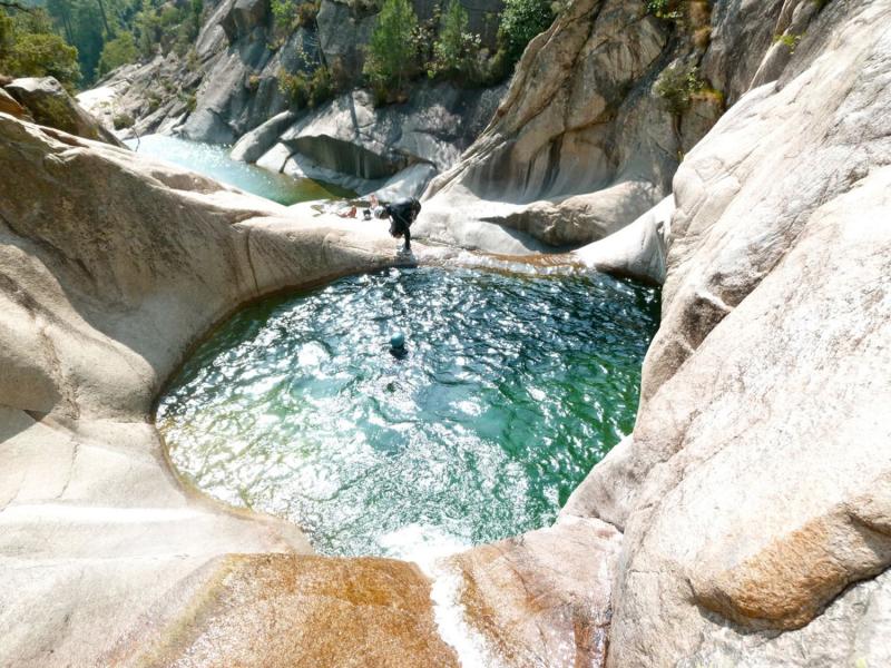 Canyoning en Corse
