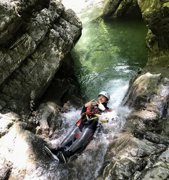 Canyoning Beaufortain découverte