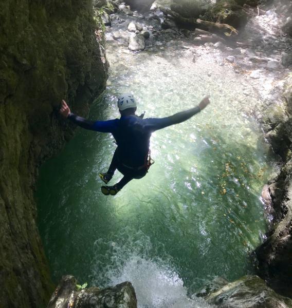 canyoning beaufort