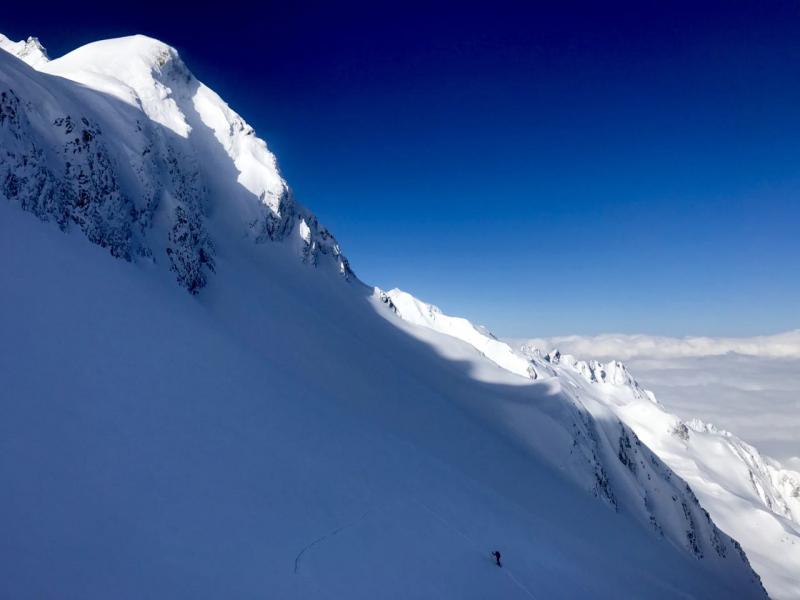 Ski de randonnée dans le massif de Belledonne